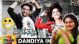 Dandiya India Song REACTION  Oosaravelli  Jr NTR  Tamannaah  DSP [upl. by Hedley]