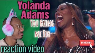 She Tore this up Yolanda Adam You bring me Joy Anita Baker Tribute REACTION Video [upl. by Lette]