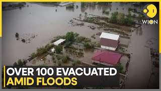 Romania floods 4 killed over 100 evacuated amid floods  World News  WION [upl. by Akimad]