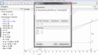 GGBDifferentialquotient [upl. by Decrem]