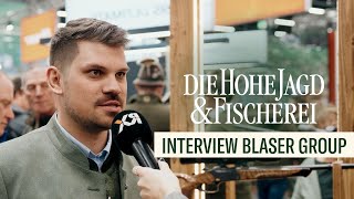 Interview mit Dominic Waldner von Blaser Group  Hohe Jagd amp Fischerei 2024 [upl. by Llemor]