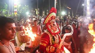 Theyyam  calicut bagavathy Thira badhrakali thira Mundassery bagavathy temple kozhikode [upl. by Gnirol]