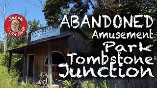 Abandoned Amusement Park in the Middle of the Woods  Tombstone Junction  PLUS The Moonbow [upl. by Vallo164]