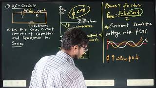 Phasor diagram  AC circuit  lsc Study  sk sir [upl. by Elohcim]