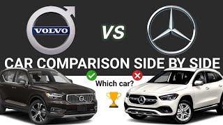 Volvo XC40 vs MercedesBenz GLA 250 2022 [upl. by Bourque]