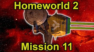 Retriving the Core Fragments from the Exploded Bentus  Homeworld 2 Remastered  Mission 11 [upl. by Kaitlynn]