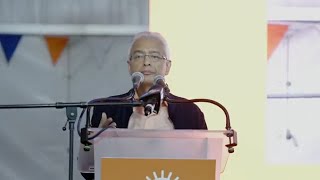 À Sainte Croix  Pravind Jugnauth revendique un bilan solide et un soutien populaire grandissant [upl. by Yllier171]