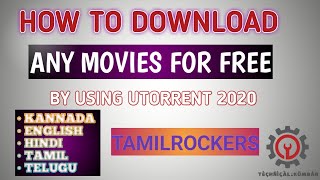 How to download movie from tamilrockers  how to download latest movie  Tamilrockers  utorrent [upl. by Naffets]