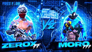 Zerox FF 📱 Vs Moro777🖥️ 🇳🇵⚔️🇲🇦  Best Fight Ever 🔥 [upl. by Mycah]