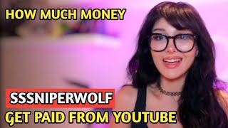 SssniperWolf  How Much Money Does SssniperWolf Channel Earn From Youtube [upl. by Emmery]