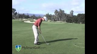 Golf instruction distance wedge shot [upl. by Folly]