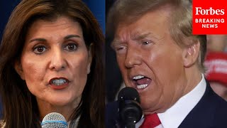 He Was Confused Nikki Haley Calls Out Trumps Age At New Hampshire Rally [upl. by Eillime507]