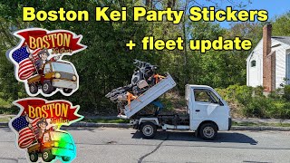 MA RMV JDM Ban amp my current fleet small updatepreview Get a Boston Kei Party Sticker  Sep 17 24 [upl. by Noryd]