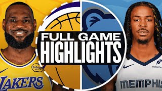 LAKERS at GRIZZLIES  FULL GAME HIGHLIGHTS  November 6 2024 [upl. by Etana]