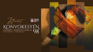 Istiadat Konvokesyen UiTM ke98  Sidang 21 [upl. by Dougall]