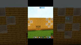 Easy building house for survival shorts minecraft [upl. by Jemina]