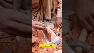 Red Sandstone Tiles For Wall Cladding shorts [upl. by Nellir]