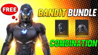 Bandit bundle combination  Bandit bundle dress combination Free Fire [upl. by Ynaittirb500]