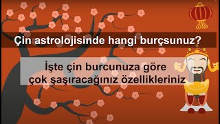 Çin astrolojisinde hangi burçsunuz Çin astrolojisine göre burçlarınızın özellikleri [upl. by Gerfen550]