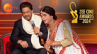 Shahrukh Khan And Sunil Grover Hilarious Skits  Zee Cine Awards 2024  Zee TV [upl. by Stanfield]