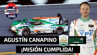 AGUSTÍN CANAPINO COMPLETÓ LAS 24 HORAS DE DAYTONA [upl. by Selia]