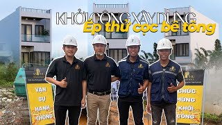 KHỞI CÔNG NHÀ PHỐ 3 TẦNG  Kinh nghiệm thi công xây dựng tránh xích mích với nhà hàng xóm anphu [upl. by Hussey]