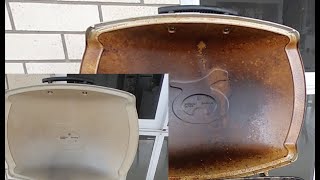 Cleaning Weber BBQ [upl. by Ahselaf]