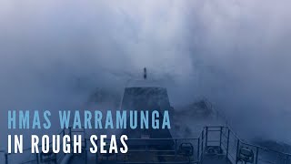 HMAS Warramunga In Rough Seas [upl. by Nayrda157]