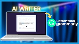 Grammarly is Old News Use THIS AI Tool Instead [upl. by Onitnelav]