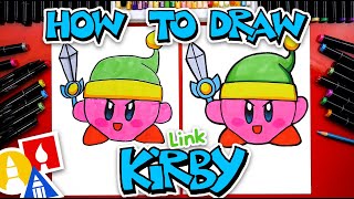 How To Draw Link Kirby [upl. by Aynek728]