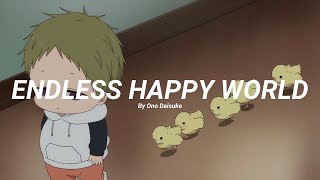 ENDLESS HAPPY WORLD by Ono Daisuke Sub español  Gakuen Babysitters opening theme [upl. by Neehsuan]