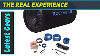 Rockville RTB10A 10quot 500w Powered Subwoofer Bass Tube – Unleashing the Best Bass Experience [upl. by Egedan]