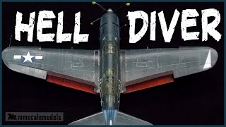 172  Curtiss SB2C4 Helldiver  Cyber Hobby scale aircraft build [upl. by Lalat]