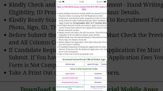 Teacher Recruitment 2024 Army School TGT  PGT  PRT Online Screening Test [upl. by Arehahs]