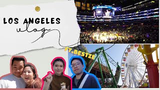 Temenin Bestie Jalanjalan di Los Angeles  Pertama Kali Nonton NBA SERU BANGETT [upl. by Schnell]