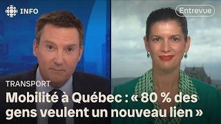 Un 3e lien pour la « sécurité économique »  entrevue avec Geneviève Guilbault [upl. by Kellby414]