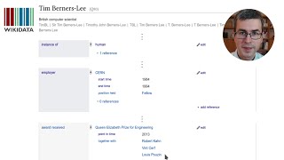 The data model of Wikidata [upl. by Lainahtan]