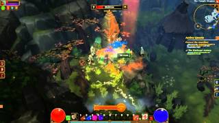 Torchlight 2  Berserker Overpowered Shadow Burst Build Hardcore Elite [upl. by Afra]