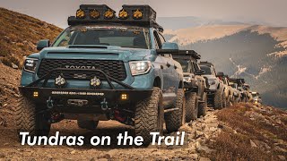 OffRoad with Tundras Tacoma and 4Runner C4 Fab Crew and Colorado Locals [upl. by Kcir]