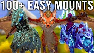 100 Easy to Get Mounts and How to Get Them in World of Warcraft [upl. by Oinotnanauj]