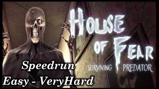 House of Fear Speedrun WR [upl. by Craven750]