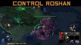 DotA Ultimate BUG  Control ROSHAN 680c • 1 april [upl. by Nashbar]