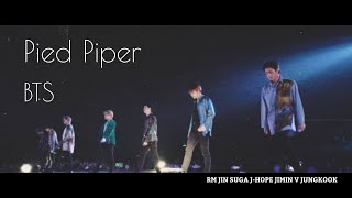 Pied Piper【BTS방탄소년단】Stage Mix 日本語字幕 [upl. by Ambler]