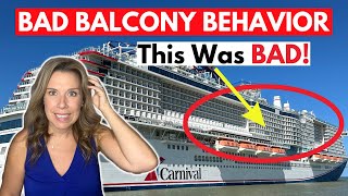 CRUISE BALCONY ETIQUETTE 6 Unspoken Rules All Cruisers SHOULD Know [upl. by Aynnat]