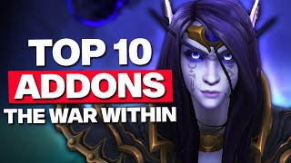 MI TOP 10 ADDONS para THE WAR WITHIN🔥 [upl. by Targett]