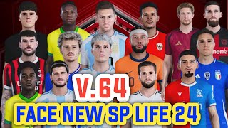 PES 2021 Face New SPFL24 V64 Season 2024 [upl. by Cobby]