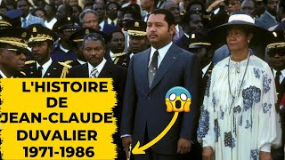 Histoire DHaiti Le Gouvernement Du President Jean Claude Duvalier 19711986 [upl. by Kire555]