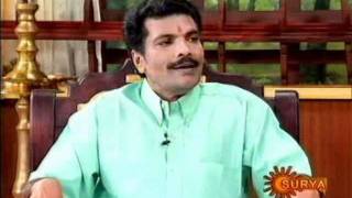 an interview with Alleppey RemananSurya TVPonPulariPart1flv [upl. by Sandstrom]