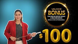 Get 100 Welcome Bonus Free  English  Free Welcome Bonus for Forex Trading [upl. by Isolde]