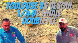 14 de Finale Doublette Toulouse vs Vesoul Trophée des Villes 2022  Pétanque [upl. by Amero]